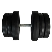 Гантель Newt Rock Pro-R 21.5 кг наборная композитная в пластиковой оболочке (NE-PL-R-021): Вес гантели, кг 21.5