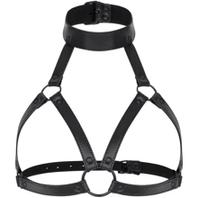 Портупея Bedroom Fantasies Chiara Breast Harness - Black: Для кого Для женщин