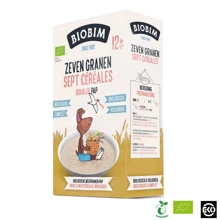 Каша безмолочная органическая Biobim 7 злаков 250 г: Тип Каши безмолочные