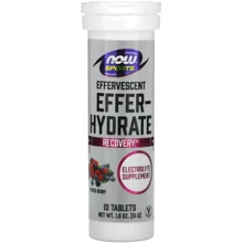 Now Foods Effer-Hydrate Sports 10 tabs / 10 servings / berries flavour: Пол Унисекс