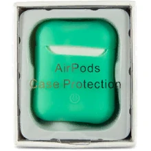 Чехол для наушников TPU Case Mint Green for Apple AirPods: Тип Чехол