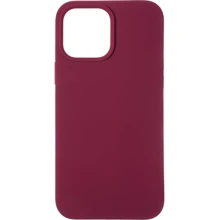 Чехол для iPhone TPU Silicone Case Full Soft Marsala for iPhone 13 Pro Max: Цвет бордовый