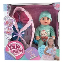 Пупс Yale Baby с аксессуарами (YL 1854 J): Производитель Yale Baby