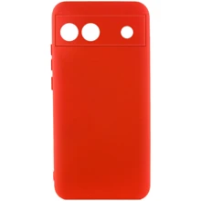 Чохол для телефона Lakshmi Case Silicone Cover Full Camera Red для Google Pixel 6a: Сумісність Google Pixel 6a