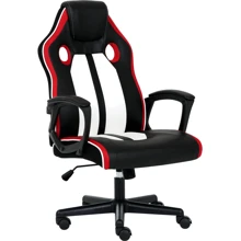 Геймерское кресло GT Racer X-2301 Black/White/Red: undefined undefined