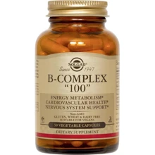 Solgar B-Complex "100" 50 Vegetable Capsules: Тип Витамин B