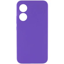 Аксессуар для смартфона Lakshmi Case Silicone Cover Full Camera Amethyst for Oppo A78 4G: Совместимость Oppo A78 4G
