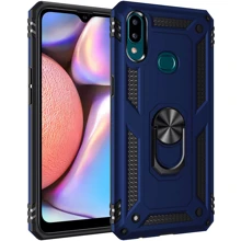 Аксессуар для смартфона Mobile Case Shockproof Serge Magnetic Ring Navy Blue for Samsung A107 Galaxy A10s: Совместимость Samsung A107 Galaxy A10s