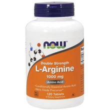 NOW Foods L-Arginine Double Strength 1000 mg 120 tabs: Тип Аргинин