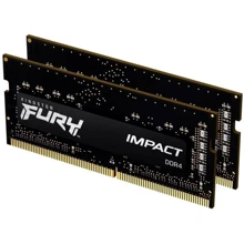 Kingston FURY 16 GB (2x8GB) SO-DIMM DDR4 2666 MHz Impact (KF426S15IBK2/16): Тип DDR4