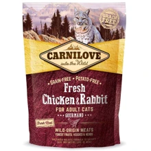 Сухой корм Carnilove Fresh Chicken Rabbit для взрослых кошек курица и кролик 0.4 кг (8595602527373): Тип Сухой корм