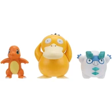 Набір ігрових фігурок Pokemon W19 - Чармандер, Галарський Дарумака, Псайдак (PKW3598): Тип Набор игровых фигурок