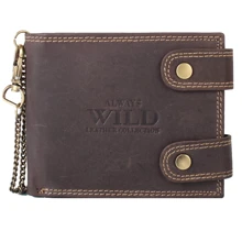 Мужское портмоне Always Wild коричневое (DNK2900-BIC-brown): Пол Мужской