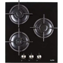 Варочная поверхность газовая Ventolux HG430-G3G CS (BK): Размеры для встраивания (ШxГ) 41x47 см