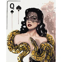 Картина по номерам Пиковая дама Идейка KHO4838 40х50 см Картина по номерам Пиковая дама Идейка KHO4838 40х50 см: Производитель Идейка