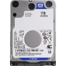 Внутренний жесткий диск WD Blue 2.5" 1 TB (WD10SPZX): Форм-фактор 2.5"