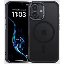 Чехол для iPhone Benks MagClap Mist Protective Black for iPhone 16: Цвет черный
