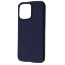 Чехол для iPhone WAVE Premium Leather Edition Case with MagSafe Ink for iPhone 15 Pro Max: Цвет синий