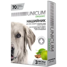 Ошейник от блох и клещей Unicum Organic для собак 70 см (UN-024): Тип Ошейники