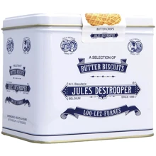 Печенье Biscuiterie Jules Destrooper Ретро медиум хрустящее сливочное 233 г (5410471903192): Вес нетто 233 г