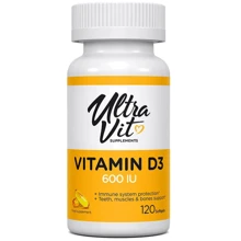 Vplab UltraVit Vitamin D3 600 IU 120 softgels / 120 servings: Пол Унисекс