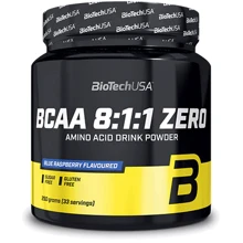 Аминокислота для спорта BioTechUSA BCAA 8:1:1 Zero 250 g / 33 servings / Blue Raspberry: Вкус Голубая малина