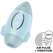 Вакуумний вібратор Satisfyer Mission Control Blue: Для кого Для жінок