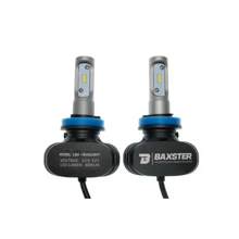 LED лампа Baxster S1 H8-11 5000K 4000Lm (2 шт): Головной свет Противотуманная, Дальний свет, Ближний свет
