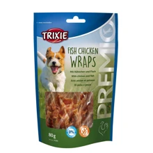Лакомство Trixie Premio Fish Chicken Wraps с рыбой и курицей 80 г (4011905315904): Производитель Trixie