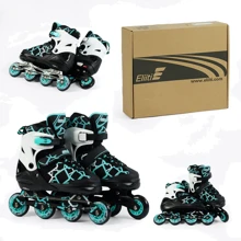 Раздвижные ролики Best Roller колеса PU 63900-XL (42-45) Черные: Цвет черный