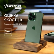 Б/У Apple iPhone 13 Pro 256GB Alpine Green (MNDU3) Approved Grade B: Причина уценки Хорошее состояние (витринный образец): iPhone выглядит и функционирует как новый. iPhone полностью протестирован по программе Approved, все функции работают корректно