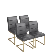 Комплект стільців GT KY8776 Black Bronzing 4 шт.: Виробник GT Racer