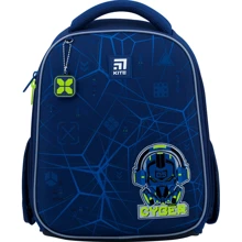 Рюкзак школьный каркасный Kite Education Cyber K22-555S-5: Возрастная группа от 6 до 10 лет