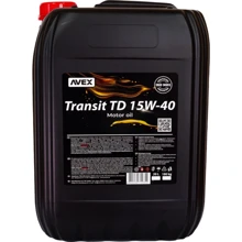 Олія моторна AVEX TRANSIT TD 15W-40, API CF-4/SG, кан. 20л: Тип Минеральное