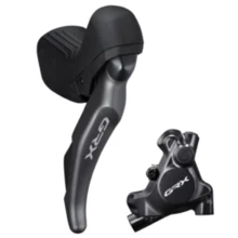 Тормоз гидравл диск Shimano RX825 GRX Di2, задний (правая тормоз.ручка/шифтер ST-RX825 12-скоростк, BR-RX810, гидролиния 1700мм) (IRX8251DRRDSC170A): Тип ручек переключения Моноблок
