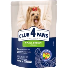 Сухий корм Club 4 Paws Premium Adult Small Breeds для собак малих порід 400 г (4820083909528): Тип Сухой корм