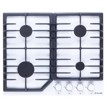 Варочная поверхность газовая Perfelli HGM 61494 WH: Расположение панели Фронтальное