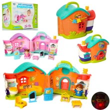 Кукольный домик Limo Toy со звуковыми эффектами 30-20-22 см 2 вида (3128AB): Производитель Limo Toy