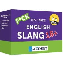 English Slang 18+. 105 Cards. Картки для вивчення англійських слів: Производитель English Student