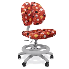 Кресло Mealux Duo Kid R (арт.Y-616 R) обивка красная с шариками: Возраст ребенка От 5-ти лет