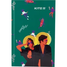 Книга записна Kite Время и Стекло тверда обкладинка А6, 80л. клітина VIS-1 (vis19-199-1): Виробник KITE