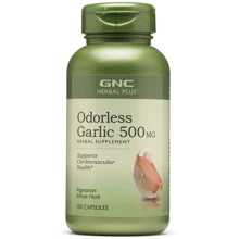 GNC Herbal Plus Odorless Garlic Порошок чеснока 500 mg 100 таблеток: Форма выпуска Таблетки