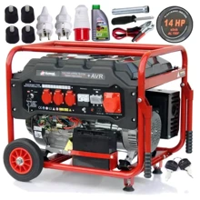 Генератор бензиновий Kowal Polska FY6500 6600 W: Тип електростанції бензиновый