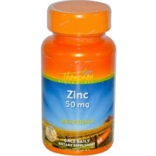 Thompson Zinc 50 mg 60 Tabs Оксид цинка: Тип Цинк