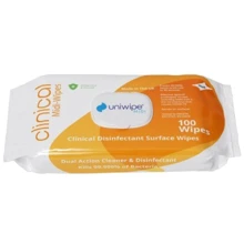 Uniwipe Вологі серветки 100 шт: Виробник Uniwipe