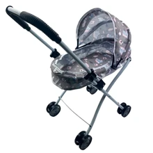 Коляска для кукол M 0354-1 U/R с двойными колесами (Слоник): Производитель Metr+