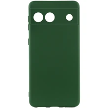 Чехол для телефонов Lakshmi Case Silicone Cover Full Camera Dark green for Google Pixel 6a: Совместимость Google Pixel 6a