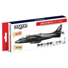 Набір фарб Hataka Hobby Морський корпус США AV-8 (рання схема фарбування), 8 шт.: Виробник Hataka Hobby