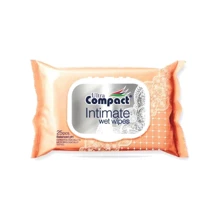 Серветки вологі Ultra Compact Intimate 25 шт з клапаном: Виробник Ultra Compact