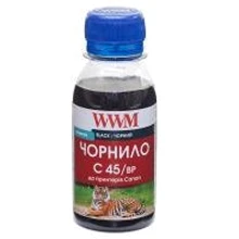 Чорнило WWM Canon PG-440/PG-445/PGI-450Bk 100г Black Pigmented (C45/BP-2): Колір Black